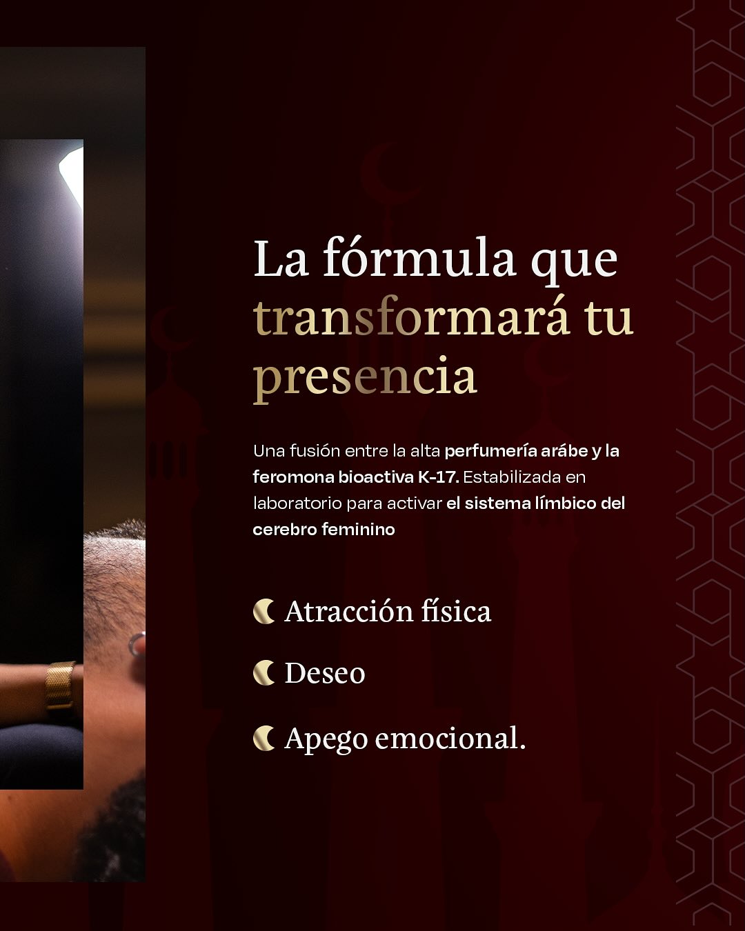 Deseo Absoluto™ - Genera miradas y cumplidos con el doble de feromonas
